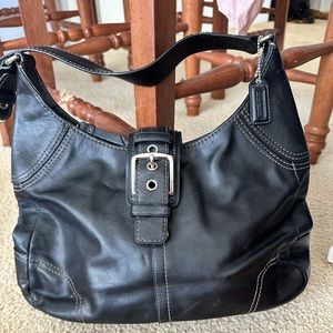 Coach leather purse